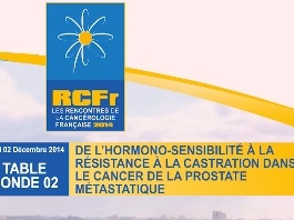 De l'hormono-sensibilite à la résistance à la castration dans le cancer de la prostate metastatique De l'hormono-sensibilite à la résistance à la castration dans le cancer de la prostate metastatique