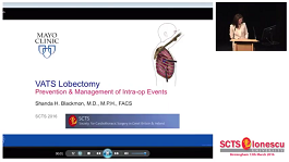 Dealing with complications in VATS Surgery