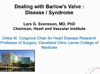 Dealing with the Barlow's valve