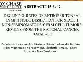 Baisse des taux de curage ganglionnaire rétropéritonéale pour les tumeurs germinales cellulaires non séminomateuses de phase I : Résultats
