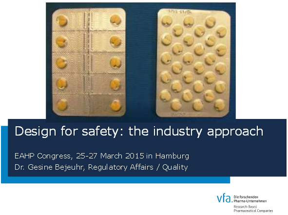 Design for safety in drug development