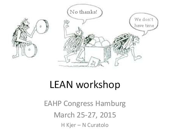 Developing a Lean Management culture