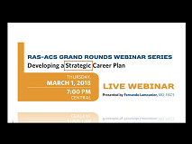 Developing a Strategic Career Plan Developing a Strategic Career Plan