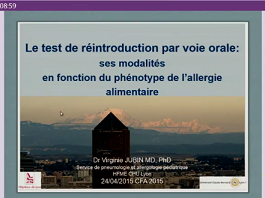 Diagnostic de l’allergie alimentaire - Le Test de réintroduction : ses modalités en fonction du phénotype de l’allergie alimentaire (partie 1)