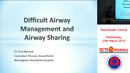 Difficult airway management