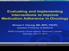 Difficult to Swallow: Issues Affecting Optimal Adherence to Oral Anticancer Agents Difficult to Swallow: Issues Affecting Optimal Adherence to Oral Anticancer Agents