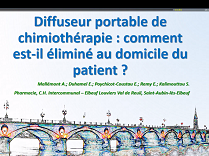 Diffuseur portable de chimiothérapie : comment est-il éliminé au domicile du patient ? Diffuseur portable de chimiothérapie : comment est-il éliminé au domicile du patient ?