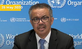 Director-General Dr Tedros on the temporary pause of the trial of hydroxychloroquine for COVID-19 Director-General Dr Tedros on the temporary pause of the trial of hydroxychloroquine for COVID-19