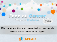 Discours de clôture et présentation des stands Discours de clôture et présentation des stands