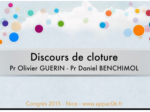 Discours de cloture 2015