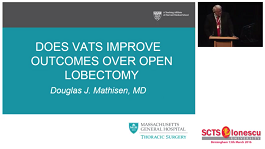 Does VATS improve outcomes over open lobectomy?