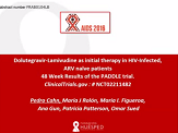 Dolutegravir-lamivudine as initial therapy in HIV-infected, ARV naive patients: 48 week results of the PADDLE trial Dolutegravir-lamivudine as initial therapy in HIV-infected, ARV naive patients: 48 week results of the PADDLE trial