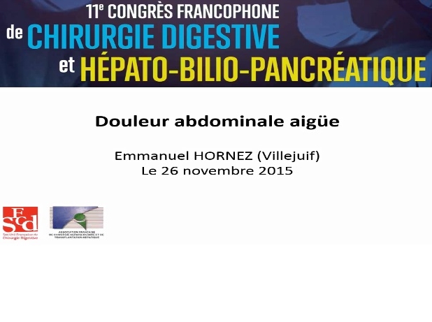 Douleur abdominale aiguë