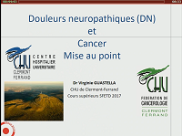 Douleurs neuropathiques et cancer : mise au point Douleurs neuropathiques et cancer : mise au point