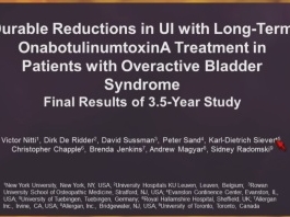 Réduction durable de l'incontinence urinaire à long terme par traitement à l'OnabotulinumtoxinA chez les patients atteints du syndrome de la vessie hyperactive