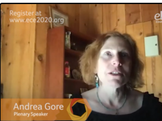 e-ECE 2020 - Plenary 7 - Andrea Gore e-ECE 2020 - Plenary 7 - Andrea Gore
