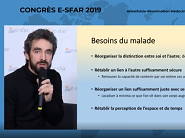 e-sfar 2019 - L'approche psychologique du patient qui a peur de mourir : que lui dire? e-sfar 2019 - L'approche psychologique du patient qui a peur de mourir : que lui dire?