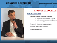 e-sfar 2019 - Les particularités de la prise en charge de la douleur