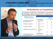 e-sfar 2019 - Un exemple : PTG ou colectomie
