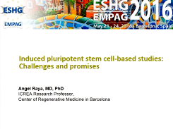 E3.1Induced pluripotent stem cell-based studies, challenges and promises