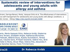 EAACI AYA Guidelines - Interventions EAACI AYA Guidelines - Interventions