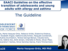 EAACI AYA Guidelines - The Guideline EAACI AYA Guidelines - The Guideline