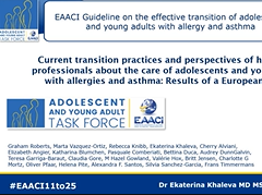EAACI AYA Guidelines - The Survey EAACI AYA Guidelines - The Survey
