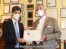 EAU Hans Marberger Award 2021 - Dr. A. (Alessandro) Larcher