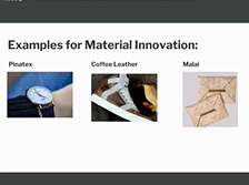 EFIB 2020: Sustainable fashion: Innovation examples & consumer trends