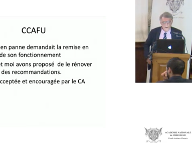 Eloge du Professeur Bernard LOBEL Eloge du Professeur Bernard LOBEL