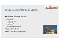 Emphysema: work up assessment and multidisciplinary cases selection Emphysema: work up assessment and multidisciplinary cases selection