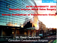 Endoballoon clamp in minimally invasive surgery