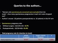 Endometriosis surgery and fertility preservation: what surgeons should know! 13rd ESG Congress Endometriosis surgery and fertility preservation: what surgeons should know! 13rd ESG Congress
