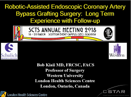 Endoscopic robotic CABG