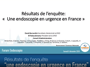 Endoscopie en urgence