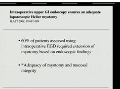 Endoscopy For Surgeons PG: Intraoperative Endoscopy