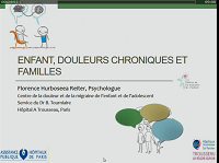 Enfant, mal de tête et corps familial Enfant, mal de tête et corps familial