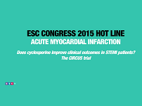 ESC Congress 2015 Hot Line - Acute Myocardial Infarction: The CIRCUS trial