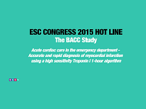 ESC Congress 2015 Hot Line - The BACC Study