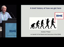 ESHG 2017 - Plenary Session PL1 : 50 Years of ESGH