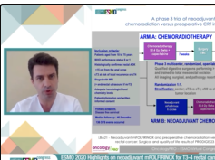 ESMO 2020 Highlights on neoadjuvant mFOLFIRINOX for T3-4 rectal cancer: The PRODIGE 23 study ESMO 2020 Highlights on neoadjuvant mFOLFIRINOX for T3-4 rectal cancer: The PRODIGE 23 study