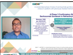 ESMO 2020 Highlights on sacituzumab govitecan in metastatic TNBC: The ASCENT study ESMO 2020 Highlights on sacituzumab govitecan in metastatic TNBC: The ASCENT study