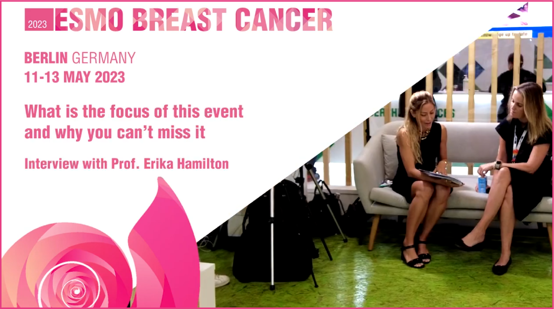 ESMO Breast Cancer 2023: interview with Prof. Erika Hamilton
