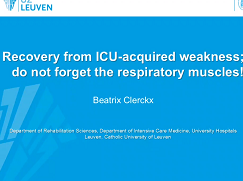 Et après la réa ? Ma fonction respiratoire