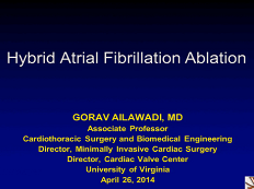 Etat cardiaque et prise de décision - Fibrillation atriale Etat cardiaque et prise de décision - Fibrillation atriale