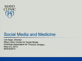 Etat cardiaque et prise de décision - Médias sociaux et médecine