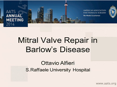 Etat cardiaque et prise de décision - Réparation de la valve mitrale dans la maladie de Barlow Etat cardiaque et prise de décision - Réparation de la valve mitrale dans la maladie de Barlow