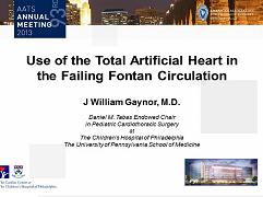 Etat congénital et prise de décision - Coeur artificiel total après échec de la procédure de Fontan Etat congénital et prise de décision - Coeur artificiel total après échec de la procédure de Fontan