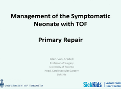 Etat congénital et prise de décision - Gestion du nouveau-né symptomatique de la Tétralogie de Fallot : Réparation primaire Etat congénital et prise de décision - Gestion du nouveau-né symptomatique de la Tétralogie de Fallot : Réparation primaire