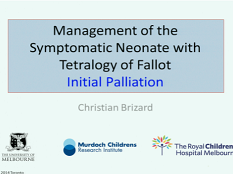 Etat congénital et prise de décision - Gestion du nouveau-né symptomatique de la Tétralogie de Fallot : Soins palliatifs initiaux Etat congénital et prise de décision - Gestion du nouveau-né symptomatique de la Tétralogie de Fallot : Soins palliatifs initiaux